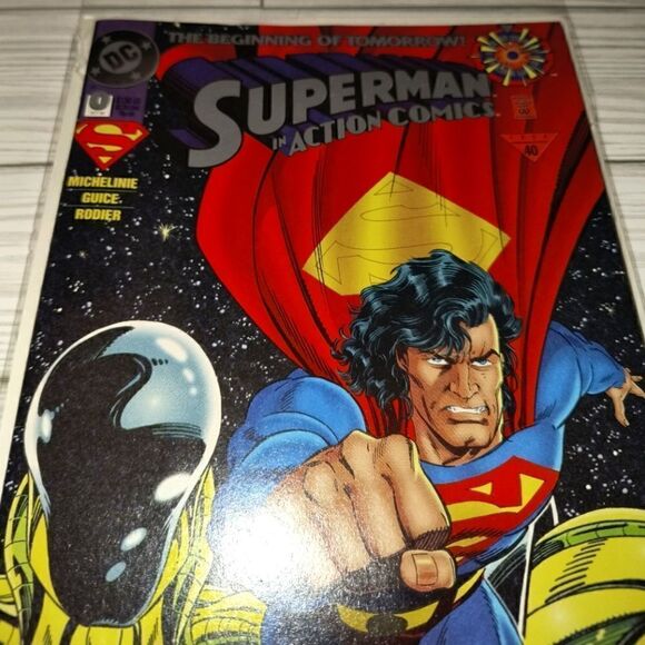 Superman In Action Comics #0 The Beginning Of Tomorrow Oct 1994 DC Comics - Picture 3 of 9